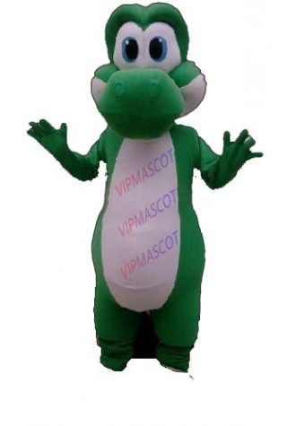 New arrival Foam Cartoon Character Adult GREEN BABY DRANGON MASCOT COSTUME SUIT FANCY DRESS