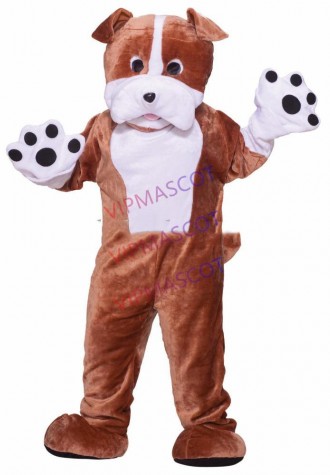 Hot sale Cartoon Character Adult lovely cute dog Mascot Costume fancy dress Halloween party costume