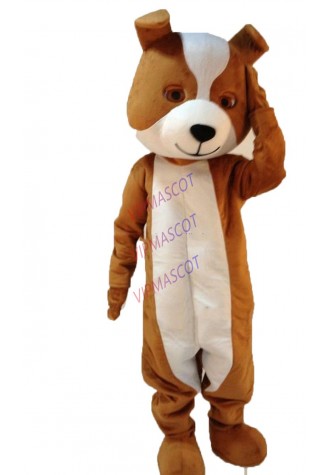 Hot sale Cartoon Character Adult cute British Bulldog Dress cosplay Halloween Party Costume