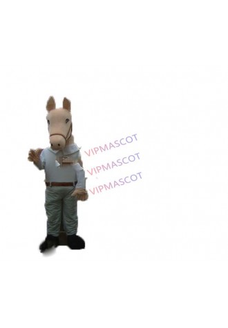 Hot sale Cute Adult horse mascot costume animal mascot party outfits adult costume school mascot fancy dress costumes