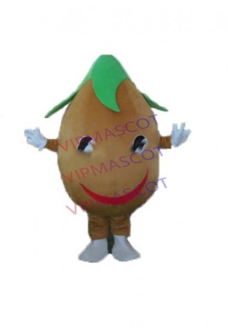 Hot sale Cute Adult Soybean Mascot Costume Bean Pease Garden Pea Adult Legumina Fancy Dress Cartoon Outfit Suit