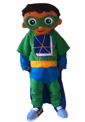 New arrival Cute Cartoon Character New Super Why Mascot Costume Character