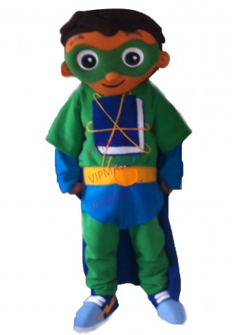 New arrival Cute Cartoon Character New Super Why Mascot Costume Character
