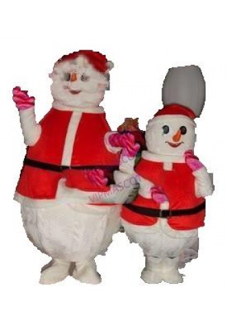 Hot selling Foam Adult cute Christmas Snowman Mascot Costume Adult Size Fancy Dress Cartoon Character Outfit Suit
