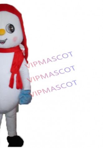 Hot selling Foam Adult cute Christmas Snowman Mascot Costume Fancy Dress Adult Size For Christmas