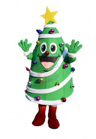 hot  style christmas trees  mascot costume