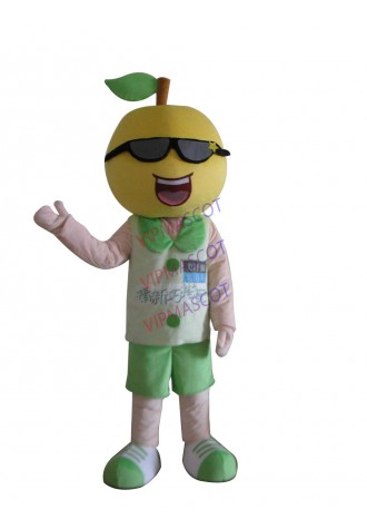 Factory Direct New big kind-hearted lemon boy Fancy Dress Mascot Costume Adult Character Cosplay Costume