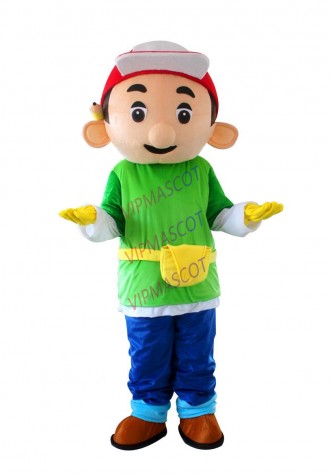 Handy Manny mascot costume for adults fancy party dress suit carnival costume