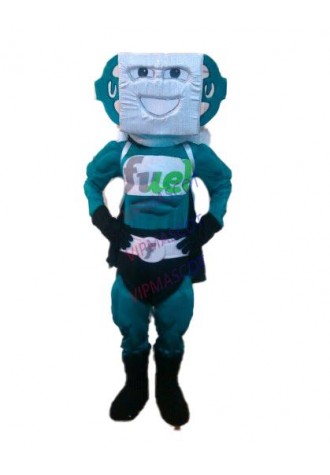 Advertising Costumes fuel man mascot Costume Fuel Filling Man Theme Anime Cosply Cartoon Mascotte Fancy Dress Costumes Kits 1746