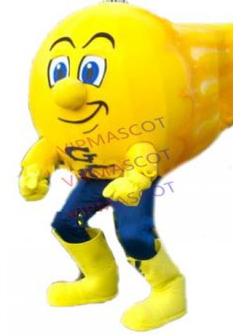 Professional Customized Golden Yellow Comet Mascot Costume Adult Comet Star Theme Anime Cosply Costumes Carnival Fancy1752