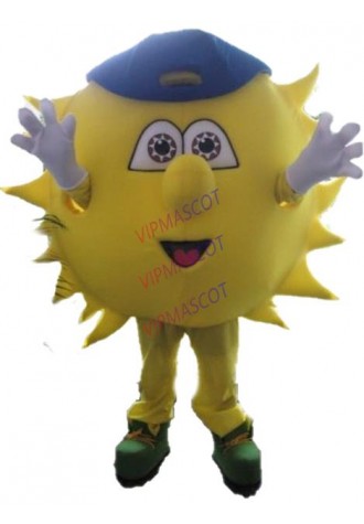 Hot Sale Golden Sunny Sun Mascot Costume Adult Anime Cosply Summer Beach Sun Theme Fancy Dress Cartoon Character Mascotte1821