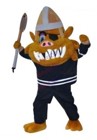 High Quality Costumes Rowdy the road Hog Pig Mascot Costume Custom Adult Wild Boar Theme Cartoon Character Anime Cosply 1990