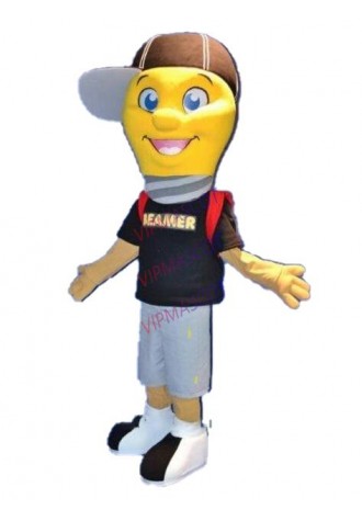 light lamp bulb boy mascot costume adult size customizable cartoon anime cosply costumes carnival fancy dress kits 2452