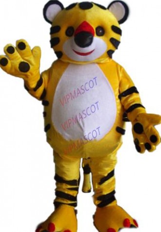 New Little Cute Tiger Mascot Costume Adult Size High Quality Custom tiger cat theme anime cosply costumes fancy dress for 2499
