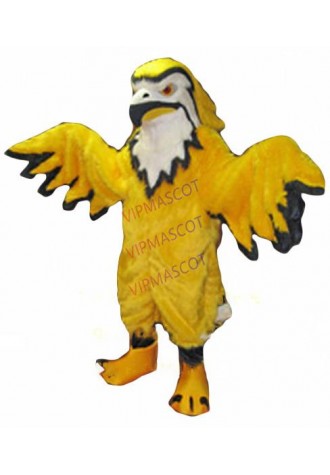 thunderbird mascot costume golden yellow adult size long plush cartoon thunderbird theme anime cosplay costumes carnival 2772