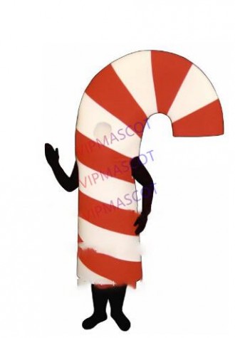 hot sale Christmas candy cane mascot costume for adult to wear for sale cartoon holiday food theme carnival dress 2594