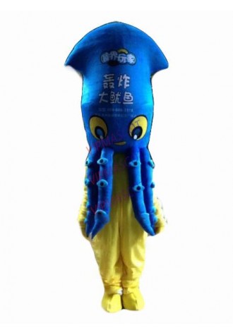 blue octopus mascot costume adult size hot sale cartoon sea animal devilfish Tako theme anime cosplay costumes carnival 2891