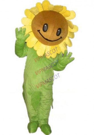sunflower mascot costume flower mascot custom cartoon character cosplay carnival costume 3037