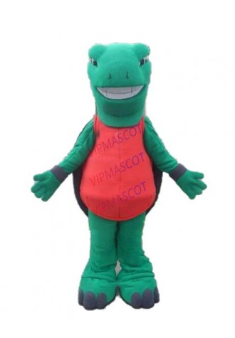green Terrapin mascot costume customizable cartoon turtle theme anime cospply costumes carnival fancy dress suit kits 2425