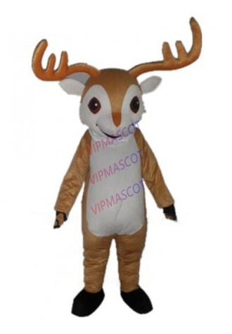 Christmas rudoph Deer mascot costume adult size cartoon xmas reindeer Elk cosplay costumes carnival fancy dress 3276