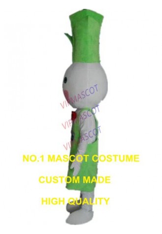 Onion scallion mascot costume custom cartoon character cosplay adult size carnival costume 3084