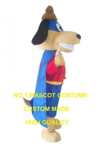 super dog mascot costume dog superman custom cartoon character cosplay adult size carnival costume 3079
