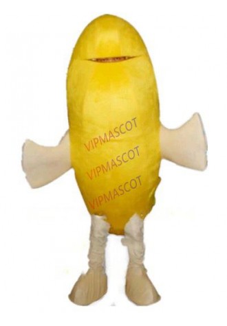 yellow fish mascot costume custom cartoon character cosplay adult size carnival costume 3090
