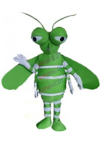 New Summer Green Mosquito Mascot Costume Audlt Size Health Care Theme Anime Cosplay costumes carnival fancy dress kits 2501