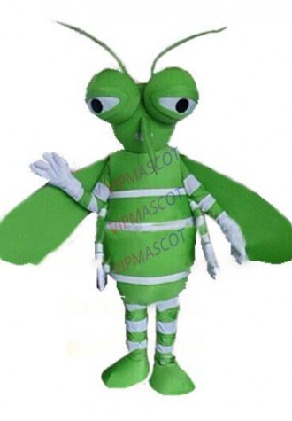 New Summer Green Mosquito Mascot Costume Audlt Size Health Care Theme Anime Cosplay costumes carnival fancy dress kits 2501