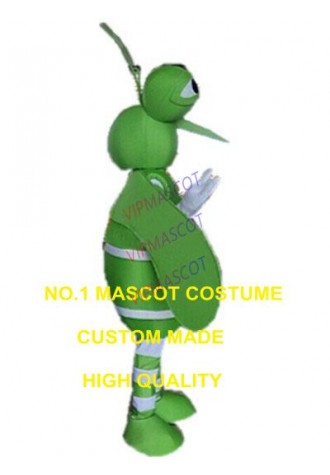New Summer Green Mosquito Mascot Costume Audlt Size Health Care Theme Anime Cosplay costumes carnival fancy dress kits 2501