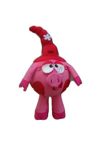pink pig mascot costume cartoon pig mascot custom adult size cartoon character cosplay carnival costume 3347