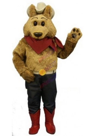 cowboy coyote mascot costume wholesale high quality adult size cartoon wolf theme anime cosplay costumes carnival fancy 2678