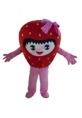 strawberry mascot costume red strawberry custom cartoon character cosply adult size carnival costume 3463