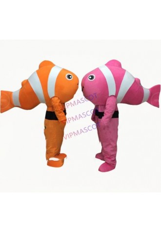 clown fish mascot costume 1 piece adult size cartoon fish theme anime cosply costumes carnival fancy dress 3447