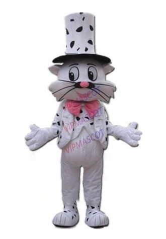 Magic Cat mascot costume white cat mascot custom adult size cartoon character cosplay carnival costume 3230