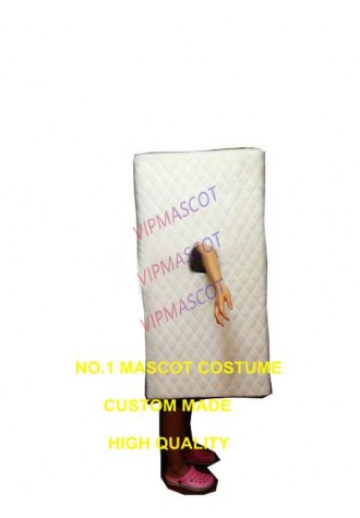 mattress mascot costume white mattress custom cartoon character cosply adult size carnival costume 3466