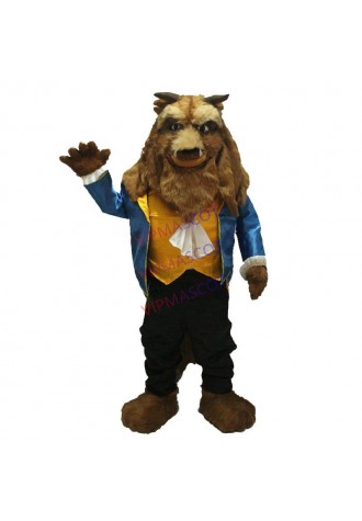 Beast mascot costume Fancy Party Dress Halloween Carnival Dress Performance Prop