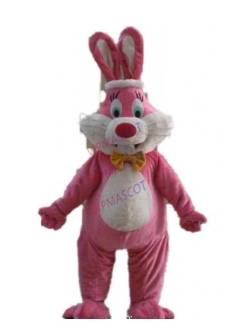 NEW Pink Rabbit mascot costume Adult Size Halloween Brown Owl Cartoon Costume Fancy Dress high quality Factory Direct Sale