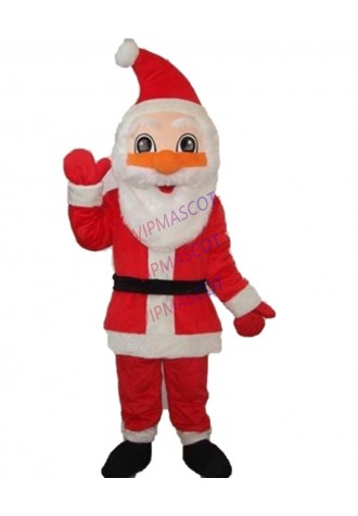 New Style Christmas Costume Santa Claus Mascot Costume Christmas Cartoon Costume Factory Direct Sale