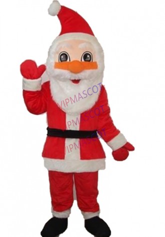 New Style Christmas Costume Santa Claus Mascot Costume Christmas Cartoon Costume Factory Direct Sale