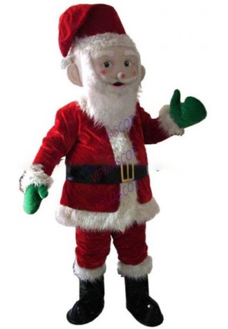 High quality EVA Material Helmet Santa Claus Mascot Costume Cartoon Apparel Christmas Birthday Cosplay 660