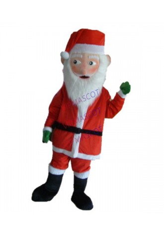 EVA Material Helmet Santa Claus Mascot Costume Cartoon Apparel Christmas Halloween Birthday Cosplay 659