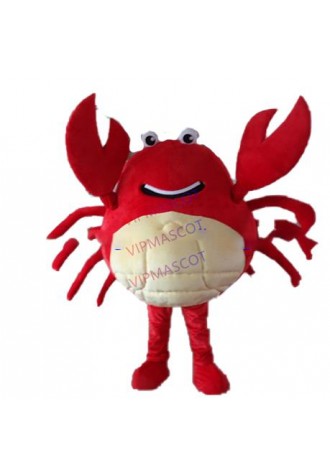 MaKe EVA Material red crab Mascot Costumes Unisex cartoon Apparel Cosplay Custom made Adult Size 244