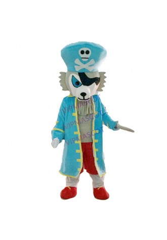 EVA Material Helmet Pirate wolf Mascot Costume Cartoon Apparel Halloween Birthday party Cosplay 733