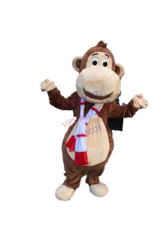 High quality EVA Material Helmet Mouth monkey Mascot Costume Cartoon Apparel Birthday Cosplay 664