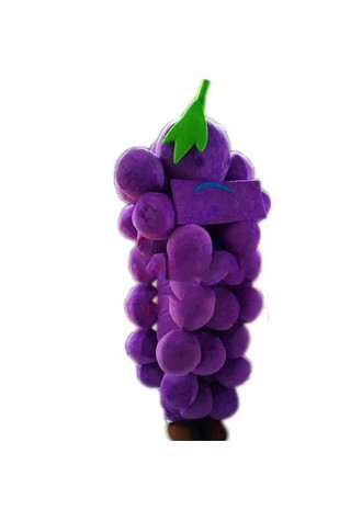 Purple Grape Mascot Costume Performance prop costume Adult Outfit