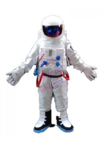 Free shipping Halloween Outfit Costumes suit spaceman cosmonaut mascot costume for adults show