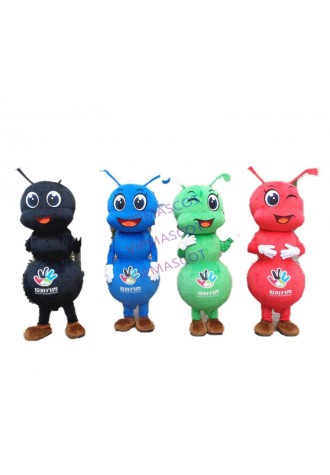 Ant Pismire Formicidae Mascot Costume Festival Adults Fancy Dress Outfit Cartoon 4 Color Cosplay