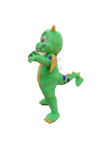 Green Dragon Mascot Costume for Adults Hot Sell Party Costumes Carnival Costumes Fancy Dress Costumes Free Shipping