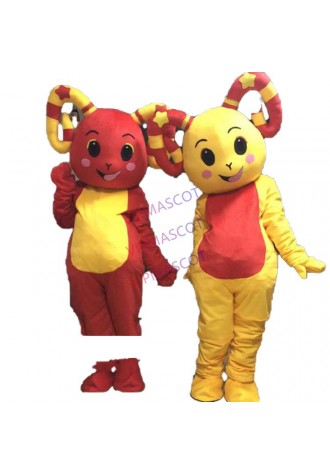 The Sheep Mascot Costume Sheep Lamb Mascot Costume Goat Mascot Costume Fancy Dress Outfit Halloween Cosplay Costume